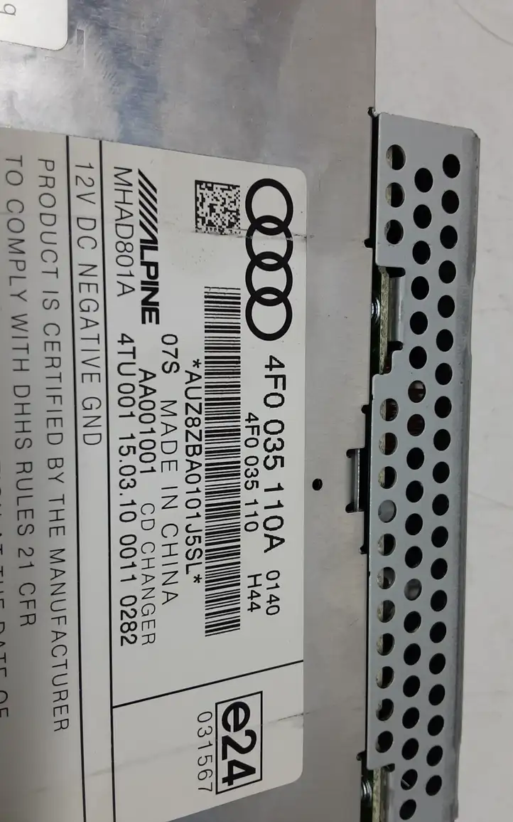 Audi Q7 4L (2009 - 2015) 4F0035110A Магнитола / мультимедийная система — фото 3