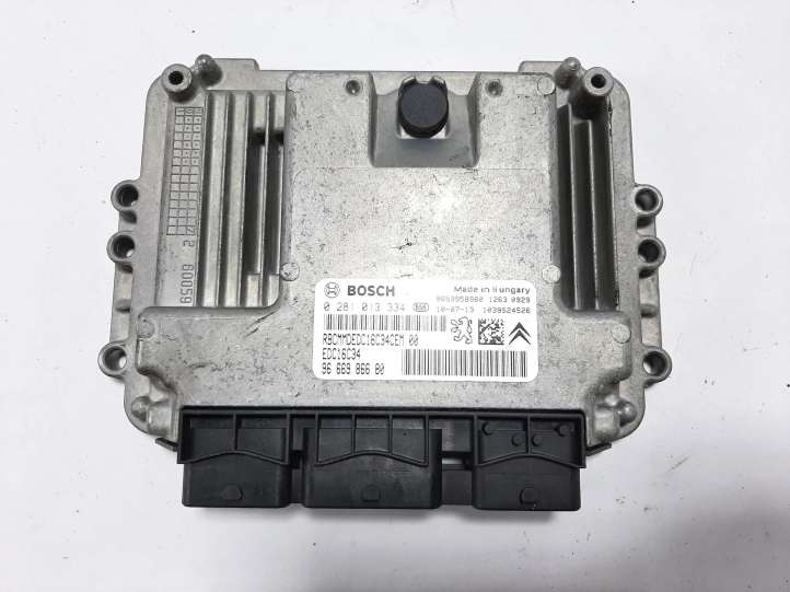 9666986680 Peugeot 3008 I Variklio valdymo blokas