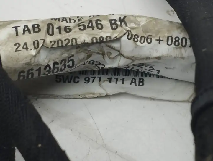 Audi A3/S3 8Y (2020 - ) 5WC971111AB Прочая электропроводка — фото 3