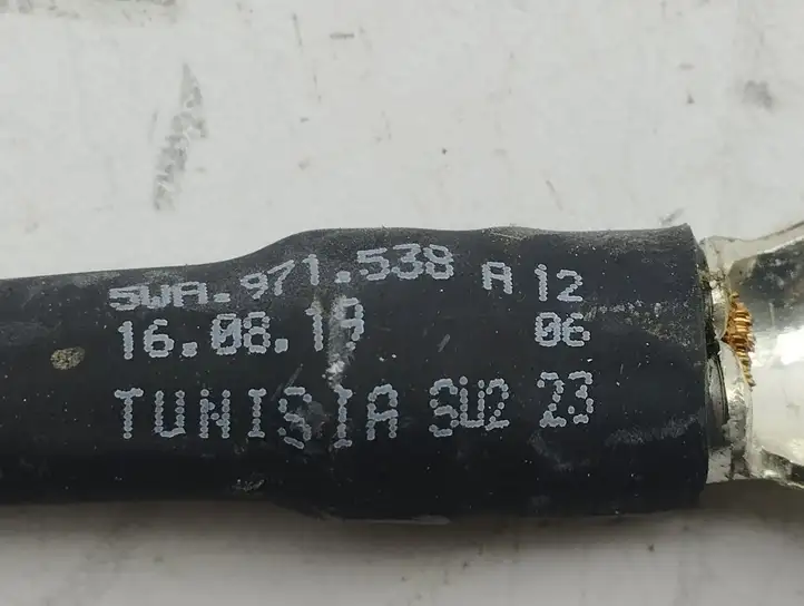 Audi A3/S3 8Y (2020 - ) 5WA971538 Минусовой провод аккумулятора — фото 2