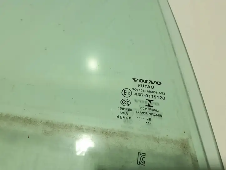 Volvo S60 (2018 - ) 31468114 Стекло задней двери — фото 2