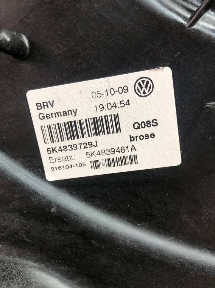 Volkswagen Golf VI (2009 - 2013) 5K4839461A Динамики передних дверей — фото 2