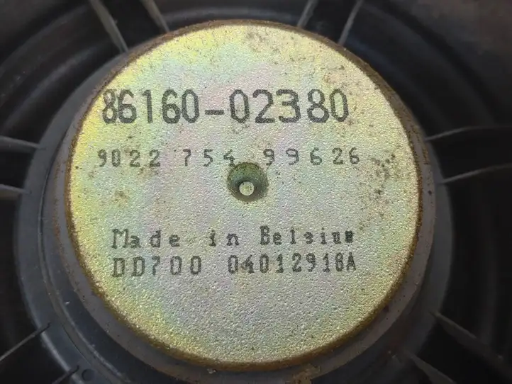 Toyota Avensis T250 (2003 - 2006) 8616002380 Динамики задних дверей — фото 4