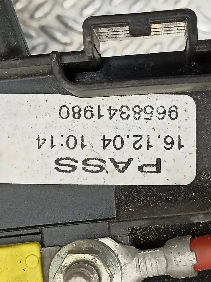 Peugeot 607 (2004 - 2010) 9658341980 Плюсовой провод аккумулятора — фото 5