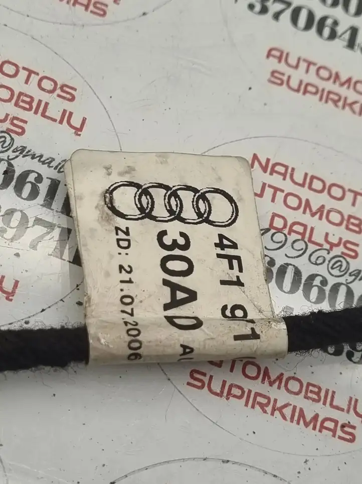 Audi A6 S6 C6 4F (2004 - 2008) 4F1971030AD Проводка передней двери — фото 3