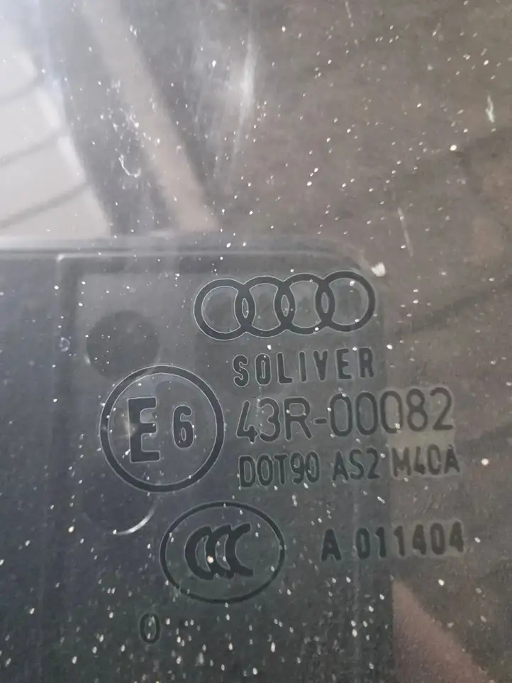Audi A7 S7 4G (2010 - 2014) 43R00082 Стекло задней двери — фото 2
