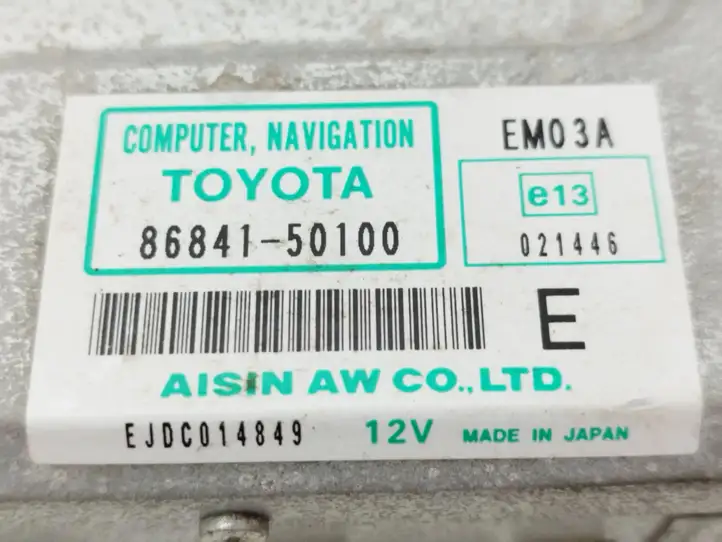 Toyota Prius (XW20) (2003 - 2009) 8684150100 Навигационный привод CD/DVD — фото 8