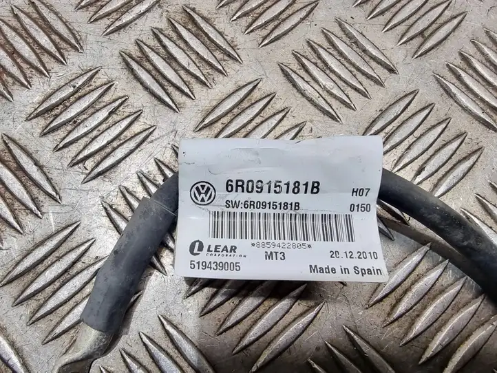 Volkswagen Cross Polo (2009 - 2018) 6R0915181B Минусовой провод аккумулятора — фото 6