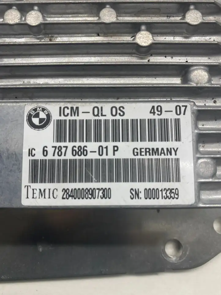 BMW X6 E71 (2008 - 2014) 678768601P Блок управления светом — фото 4