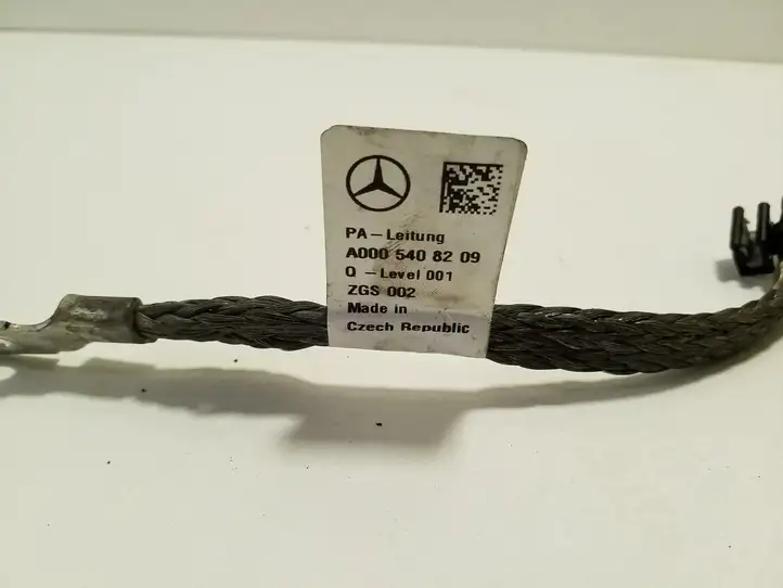 Mercedes-Benz EQB (2021 - ) A0005408209 Минусовой провод аккумулятора — фото 3