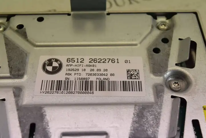 BMW X1 F48 F49 (2015 - 2022) 2622761 Блок Hi-Fi аудиосистемы — фото 8