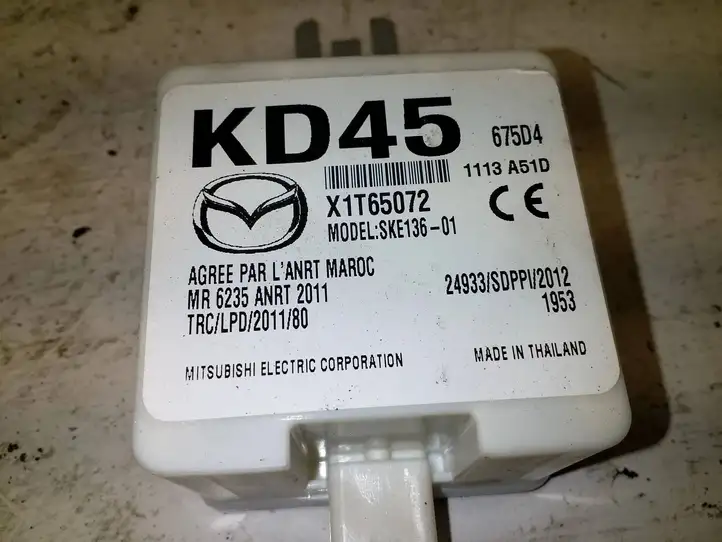 Mazda 3 II (2013 - 2017) SKE13601 Блок бесключевого доступа — фото 4