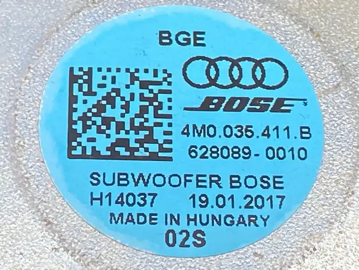 Audi Q7 4M (2015 - ) 4m0035411b Динамики задних дверей — фото 6