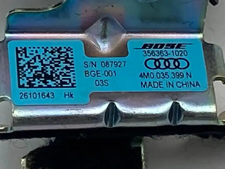 Audi Q7 4M (2015 - ) 4M0035399N Динамики передних дверей — фото 5