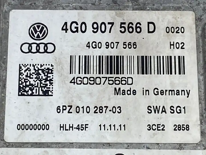 Audi A6 C7 (2011 - 2014) 4G0907566D Радар контроля слепых зон — фото 6