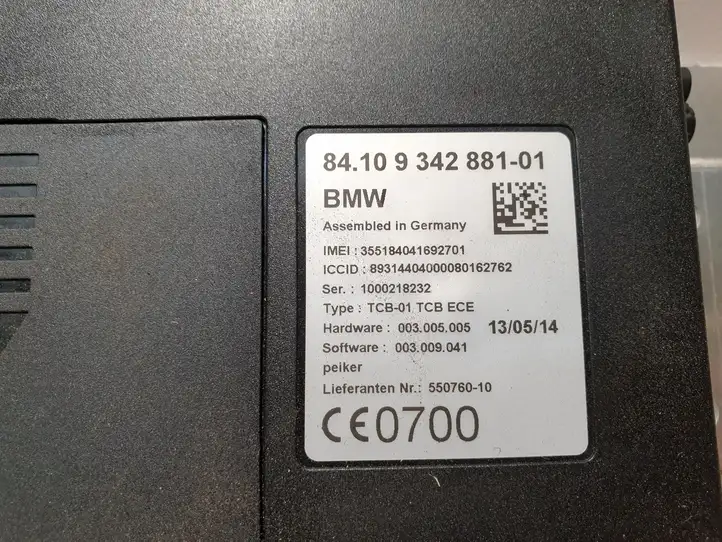 BMW 4 F32 F33 (2013 - 2017) 9342881 Bluetooth модуль — фото 6