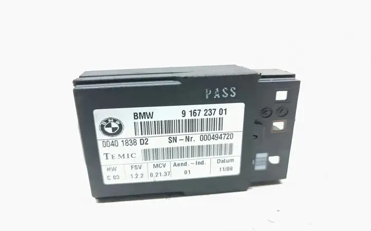 BMW 3 E92 E93 (2005 - 2014) 9167237 Блок управления сиденьем — фото 3
