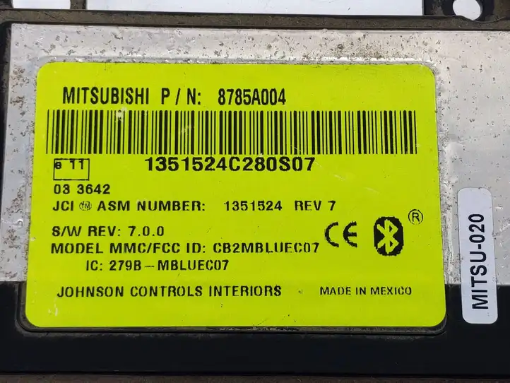 Mitsubishi Outlander (2007 - 2012) 8785A004 Блок GSM — фото 4