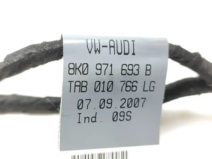Audi A4 S4 B8 8K (2007 - 2011) 8K0971693B Проводка задней двери — фото 3