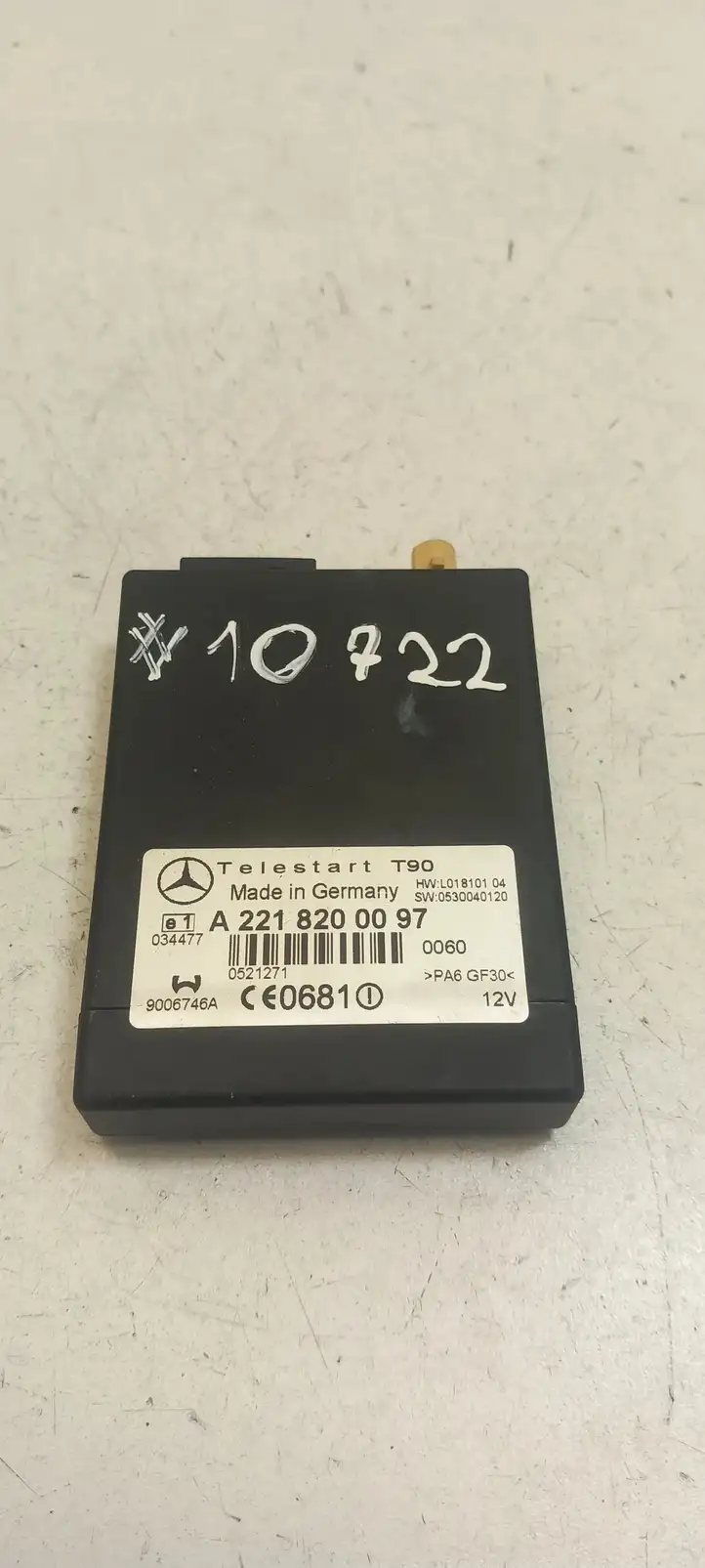 Mercedes-Benz E W211 (2002 - 2009) A2218200097 Блок GSM — фото 1