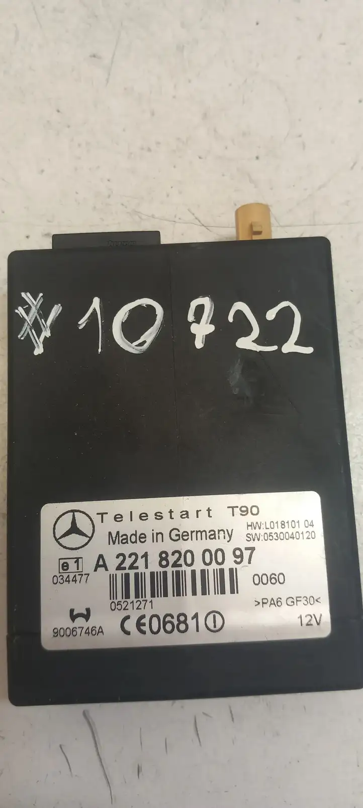 Mercedes-Benz E W211 (2002 - 2009) A2218200097 Блок GSM — фото 3