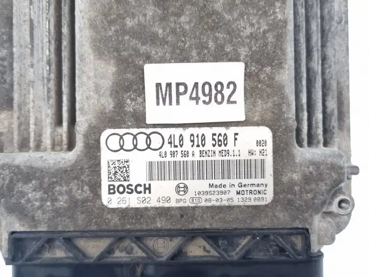 Audi Q7 4L (2005 - 2009) 4L0910560F Блок управления двигателем (ЭБУ) — фото 4