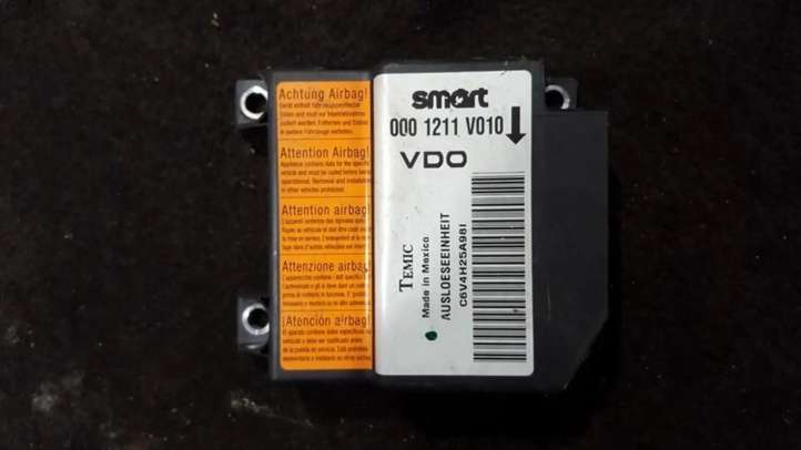 0001211v010 Smart ForTwo I Oro pagalvių valdymo blokas