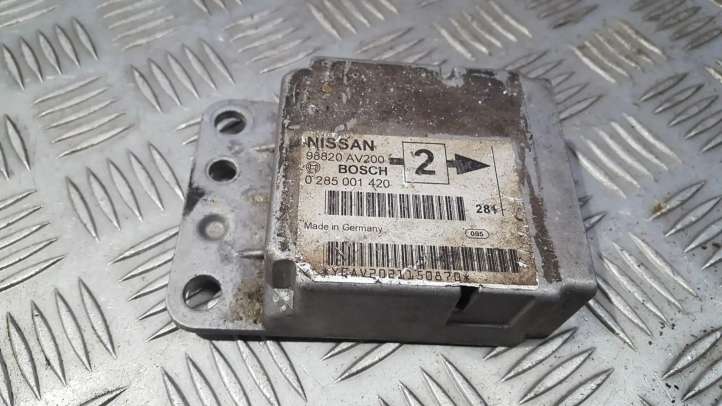 0285001420 Nissan Primera Oro pagalvių valdymo blokas