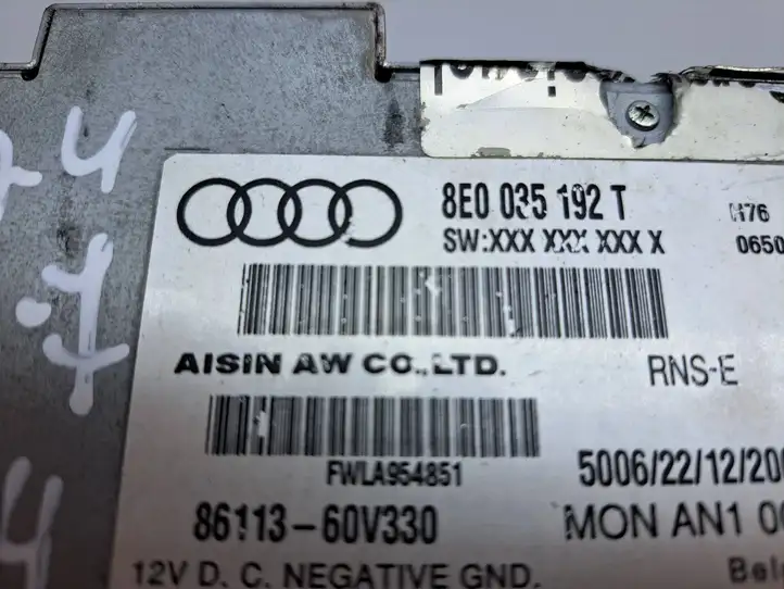 Audi A4 S4 B7 8E 8H (2004 - 2009) 8E0035192T Магнитола / мультимедийная система — фото 3