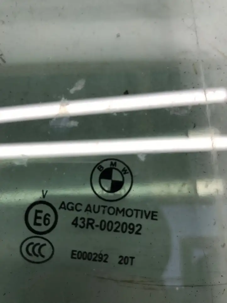 BMW 5 F10 F11 (2009 - 2016) 43R002092 Стекло задней двери — фото 4