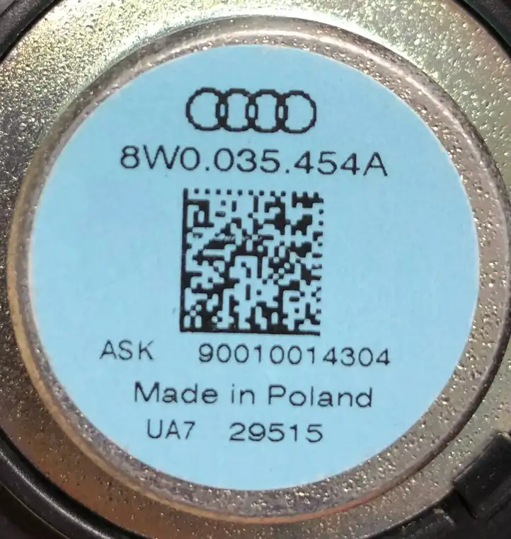 Audi A4 S4 B9 (2015 - 2019) 8W0035454A Динамик панели приборов — фото 3