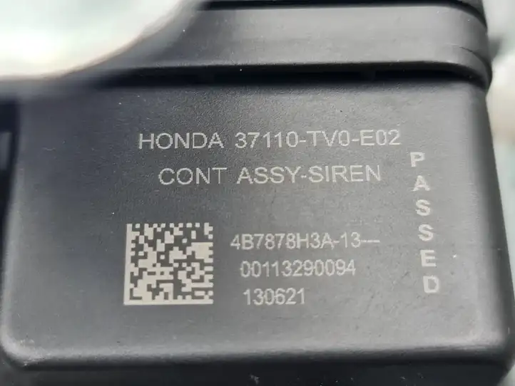 Honda Civic IX (2011 - 2017) 37110TV0E02 Сирена сигнализации — фото 6