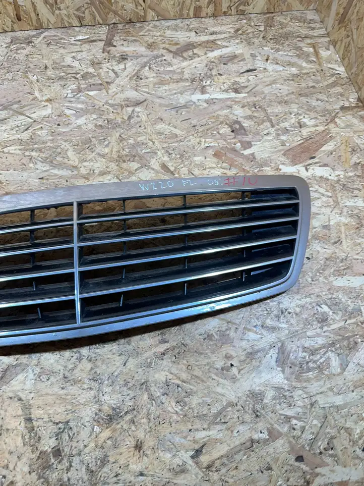 Mercedes-Benz S W220 (1998 - 2006) A2208800583 Передняя решетка — фото 7