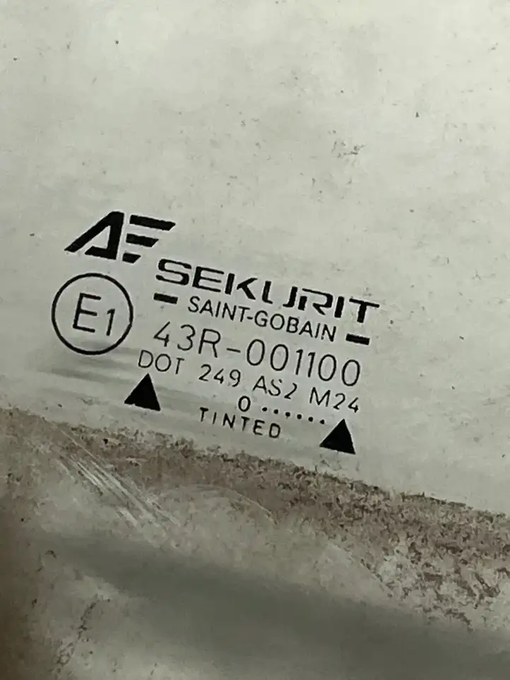 Seat Alhambra (Mk1) (2000 - 2010) 43R001100 Стекло задней двери — фото 2