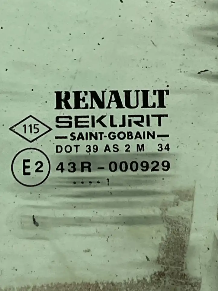 Renault Laguna II (2001 - 2005) 43R000929 Стекло задней двери — фото 2