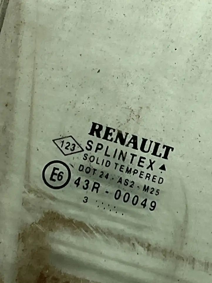 Renault Laguna II (2001 - 2005) 43R00049 Стекло задней двери — фото 2