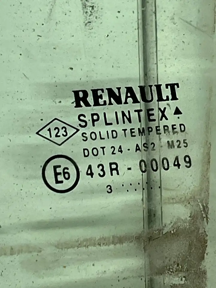 Renault Laguna II (2001 - 2005) 43R00049 Стекло задней двери — фото 2