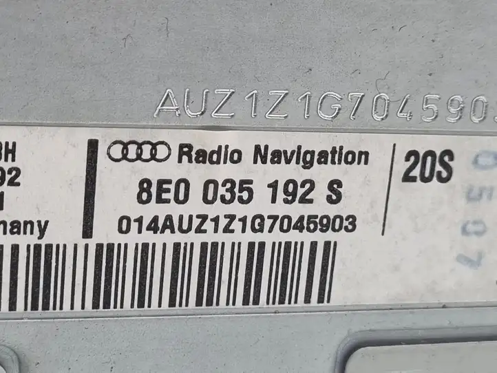 Audi A4 S4 B7 8E 8H (2004 - 2009) 8E0035192S Магнитола / мультимедийная система — фото 5