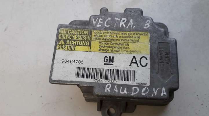 90464705 Opel Vectra B Oro pagalvių valdymo blokas