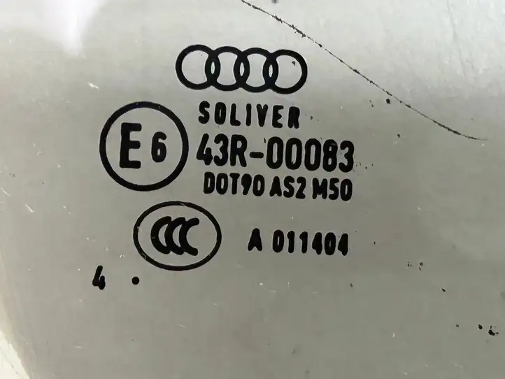 Audi A8 S8 D4 4H (2013 - 2017) 4H0845262A Стекло передней двери — фото 6