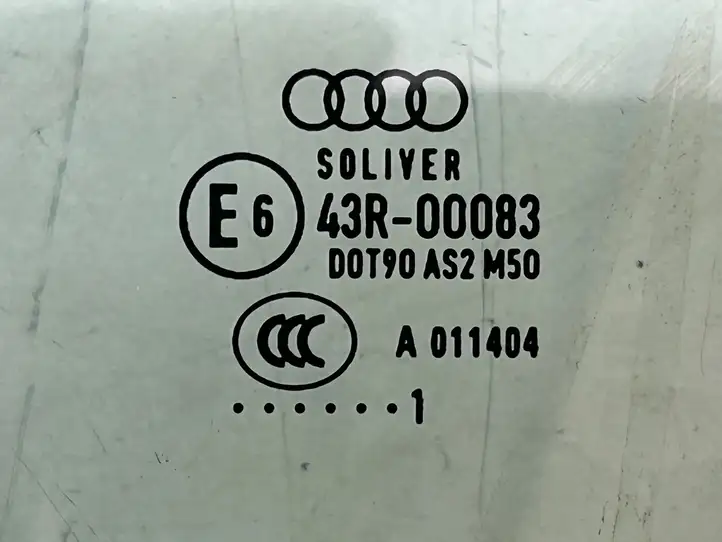 Audi A7 S7 4G (2010 - 2014) 43R00083 Стекло передней двери — фото 6