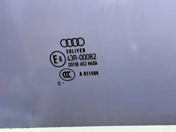 Audi A7 S7 4G (2010 - 2014) 43R00082 Стекло задней двери — фото 7