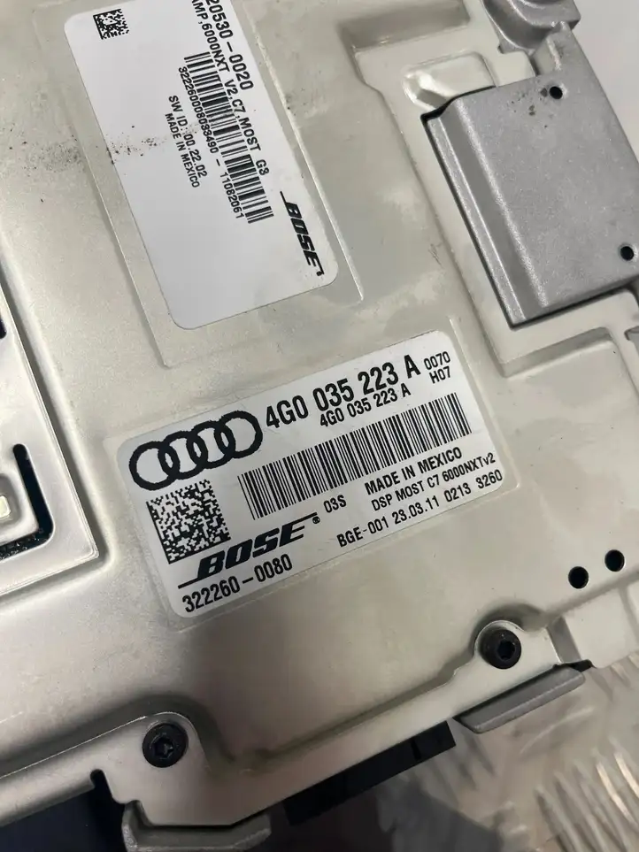Audi A6 C7 (2011 - 2014) 4G0035223A Усилитель звука — фото 5