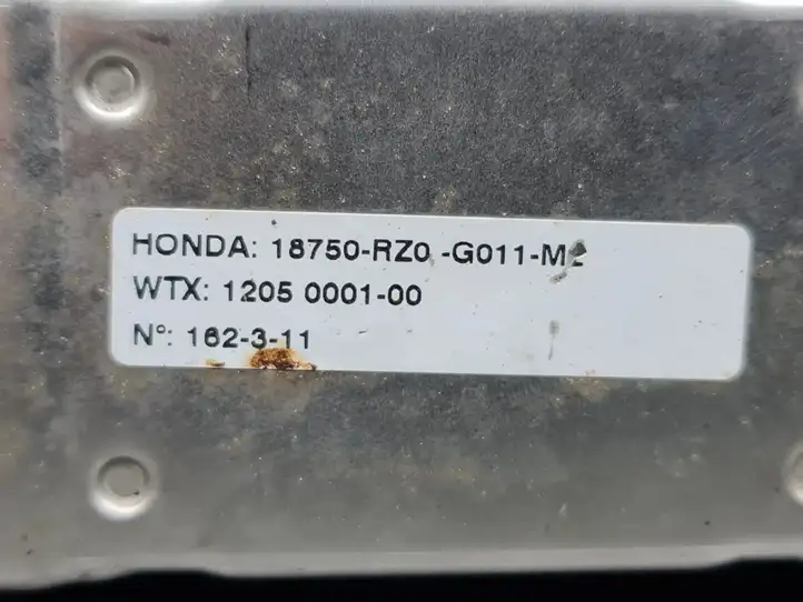Honda Civic IX (2011 - 2017) 1205000100 Охладитель клапана EGR — фото 7