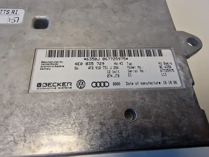 Audi A6 Allroad C6 (2006 - 2008) 4E0035729 Блок MMI — фото 2