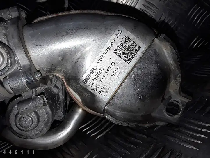 Skoda Octavia Mk3 (5E) (2013 - 2019) 04L131512D Охладитель клапана EGR — фото 6