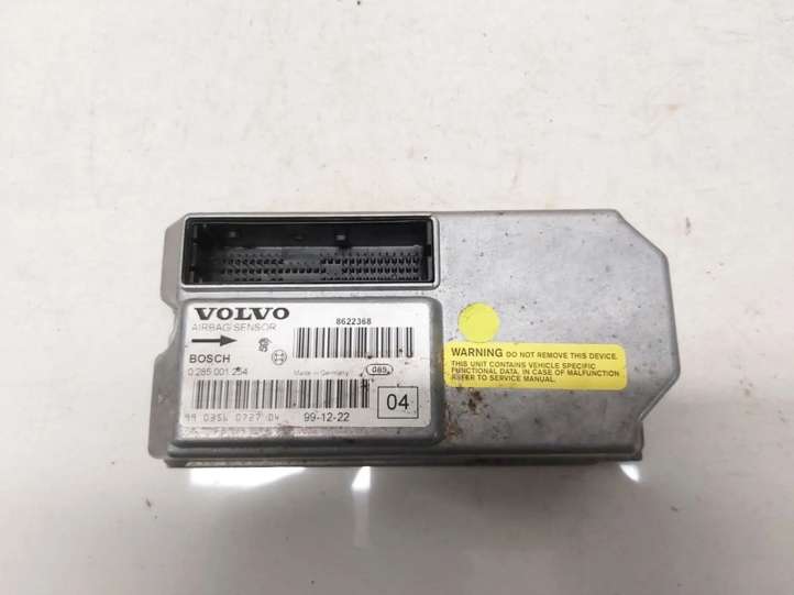 0285001254 Volvo S80 Oro pagalvių valdymo blokas