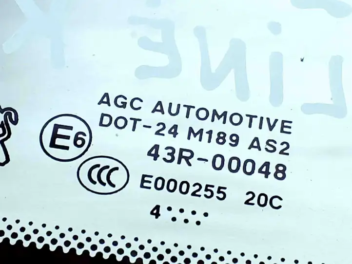Peugeot 2008 I (2013 - 2019) 9802442480 Заднее боковое стекло — фото 2