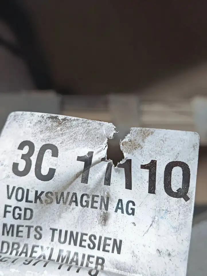 Volkswagen PASSAT B6 (2005 - 2010) 3C1711q Прочая электропроводка — фото 5