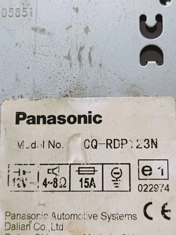Peugeot Partner (2002 - 2008) Panasonic Магнитола / мультимедийная система — фото 5